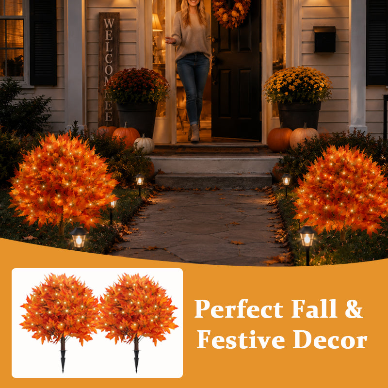 Maak van Jouw Huis een Warm Herfstparadijs 🍂✨ | Luxe LED-Esdoornboom