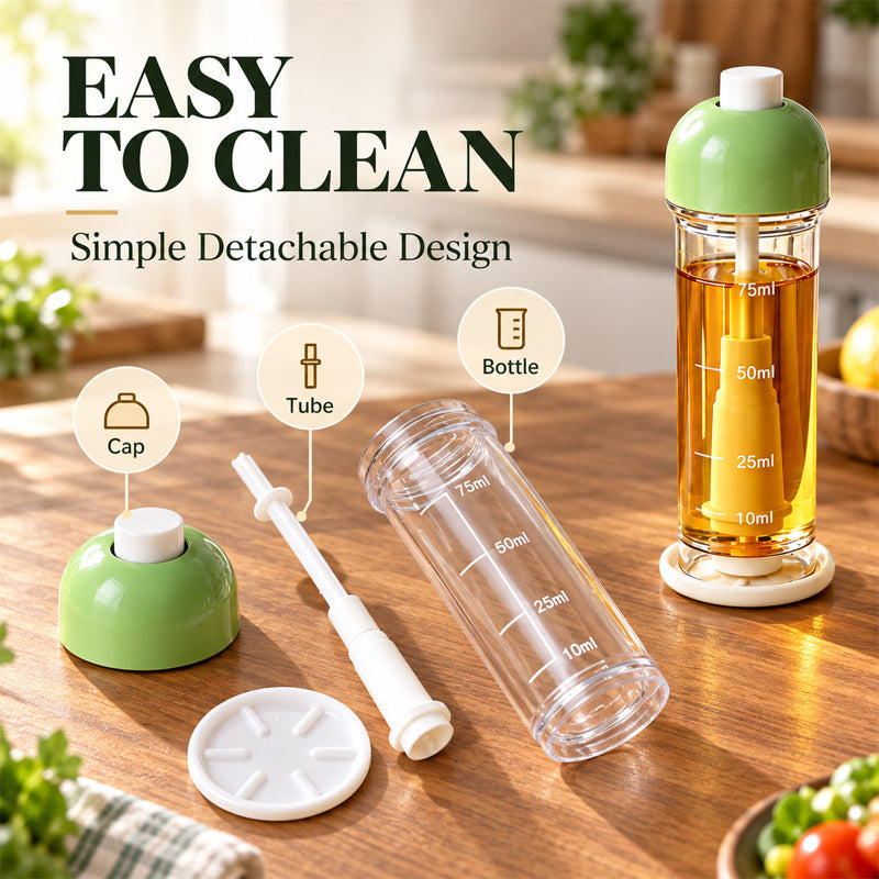 Nauwkeurige Oliespray (100 ml) – Gezond & Gecontroleerd Koken Zonder Overdose! 🥗