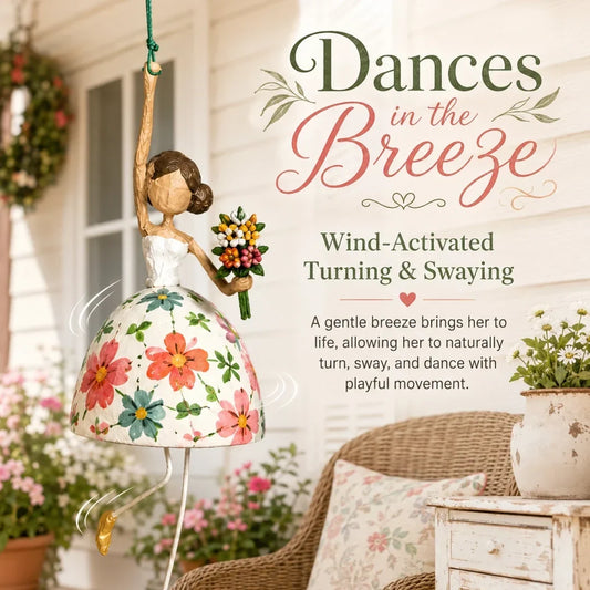 ๐ธ Betoverende Dansende Dame Ornament | Het Gezelligste Accenturop Je Raam of Wand ๐