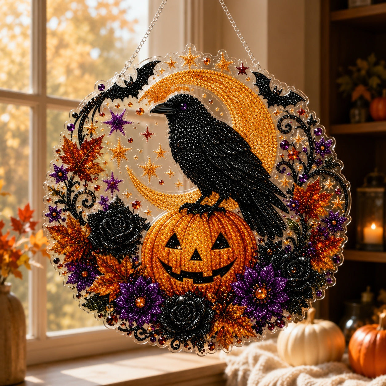 🌙 Breng Je Ramen Tot Leven! Magische & Gezellige Halloween Decoratie 🔮