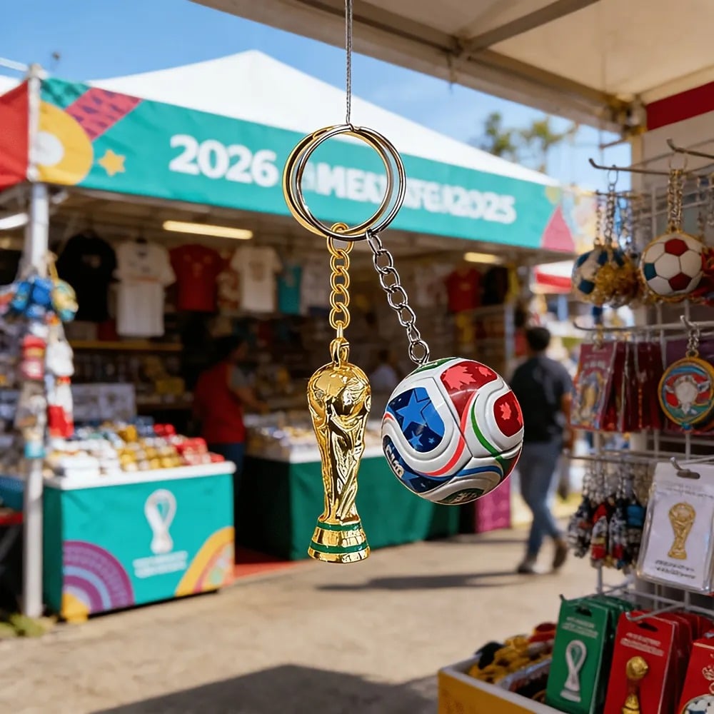 ⚽ Herdenkingssleutelhanger Voetbaltoernooi 2026 — Claim Jouw Stukje Geschiedenis! 🏆🔥