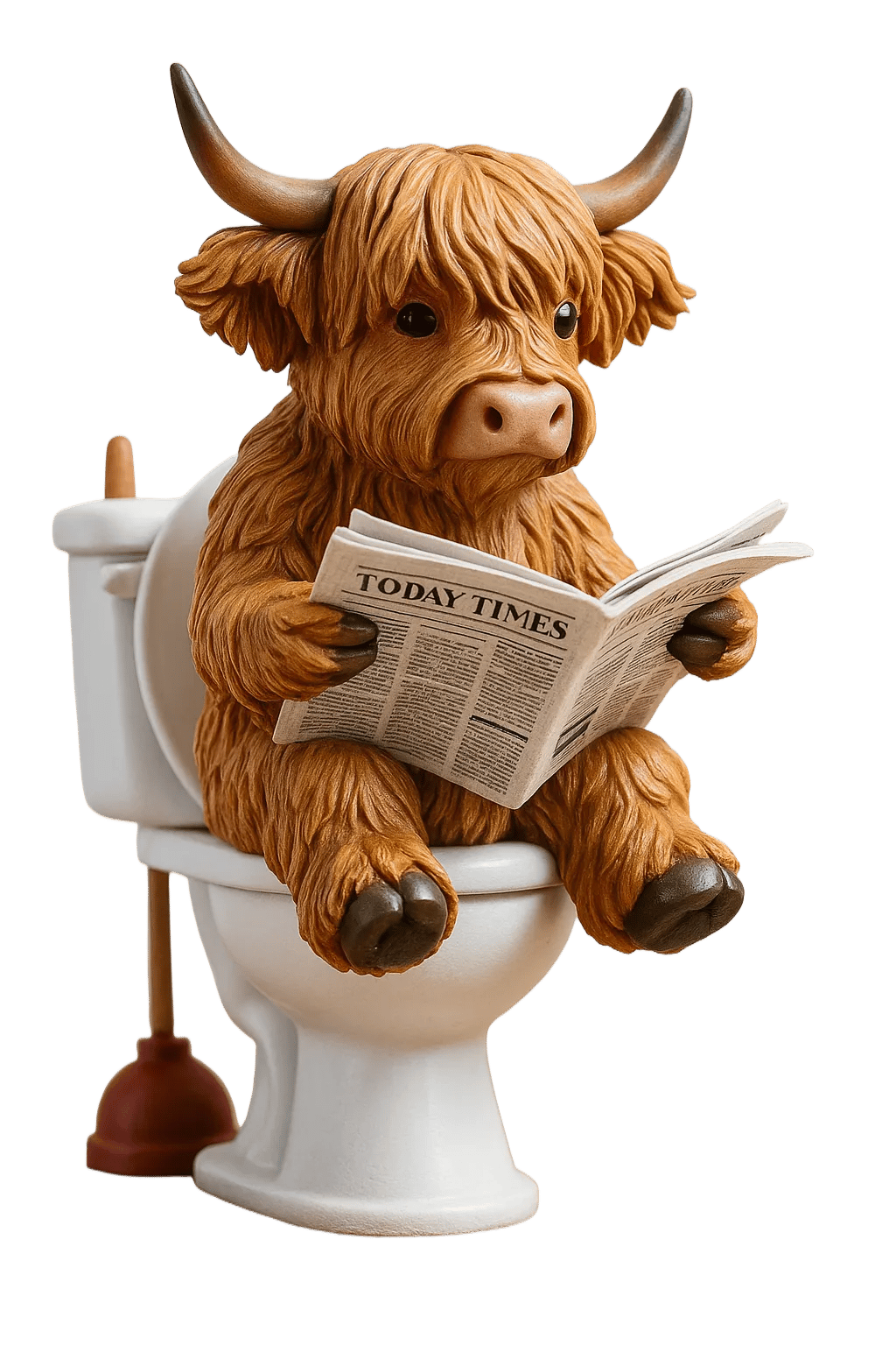 🐮Highland Cow Advent Calendar 2025🎄✨ - 3D Handmade Highland Cow Doll(24Pcs)