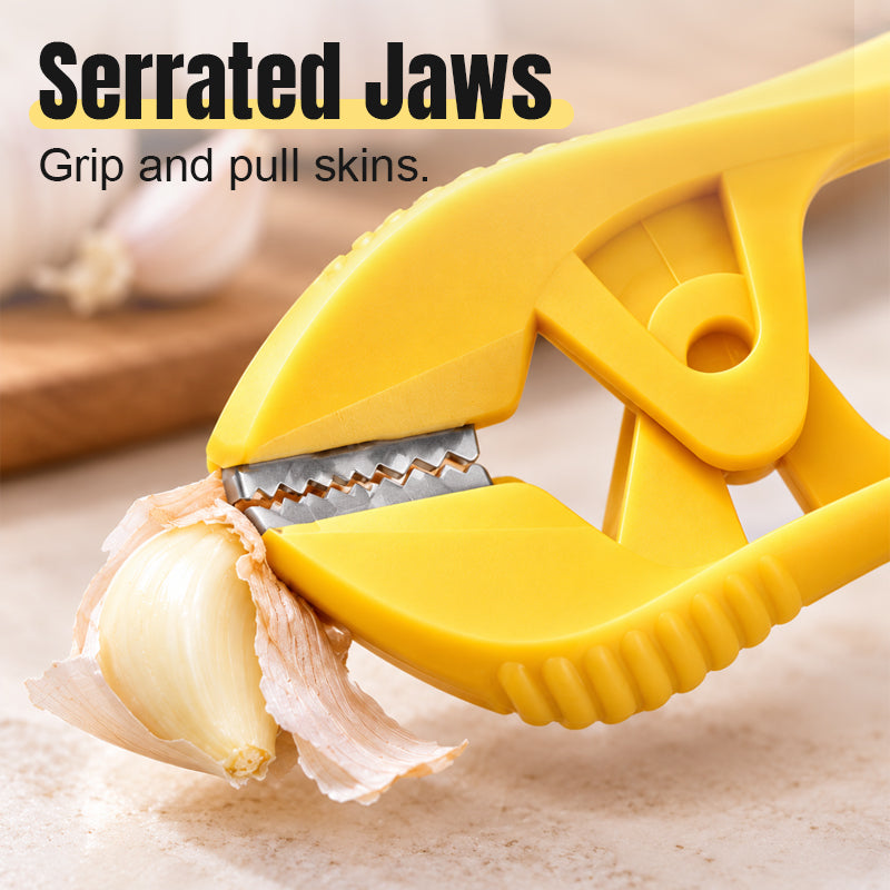 RVS Handmatige Knoflookpeller – Nooit Meer Stinkende Handen & Pijnlijke Nagels! 🧄