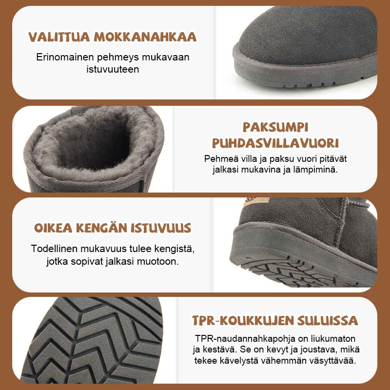 👞 Pehmeä Lumikenkä - Jalkojen Lämpöhalaus ❄️