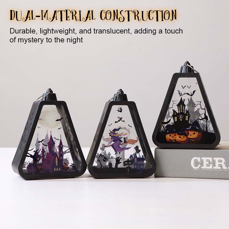 🧙‍♀️🎃 Halloween-koristeet - kannettava kurpitsalyhtyriipus 🎃🏰 Avaa ovi, tulen sisään! Anna ne karkit tänne! 👻👻