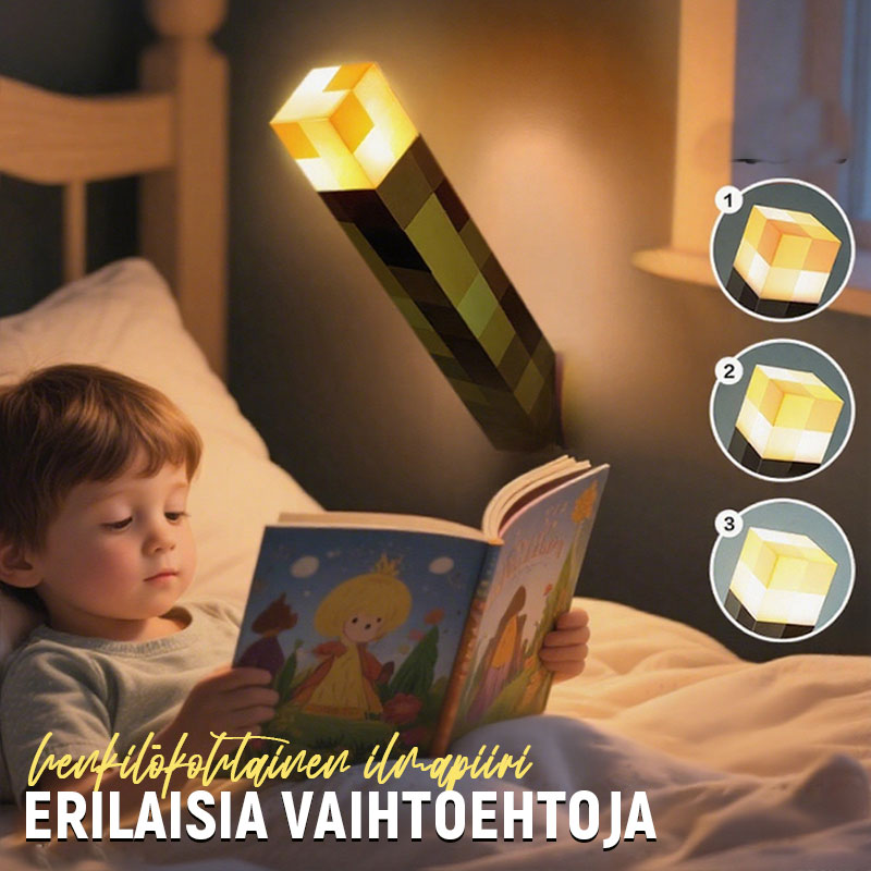 🔥 Taskulampun luova tunnelma -yövalo