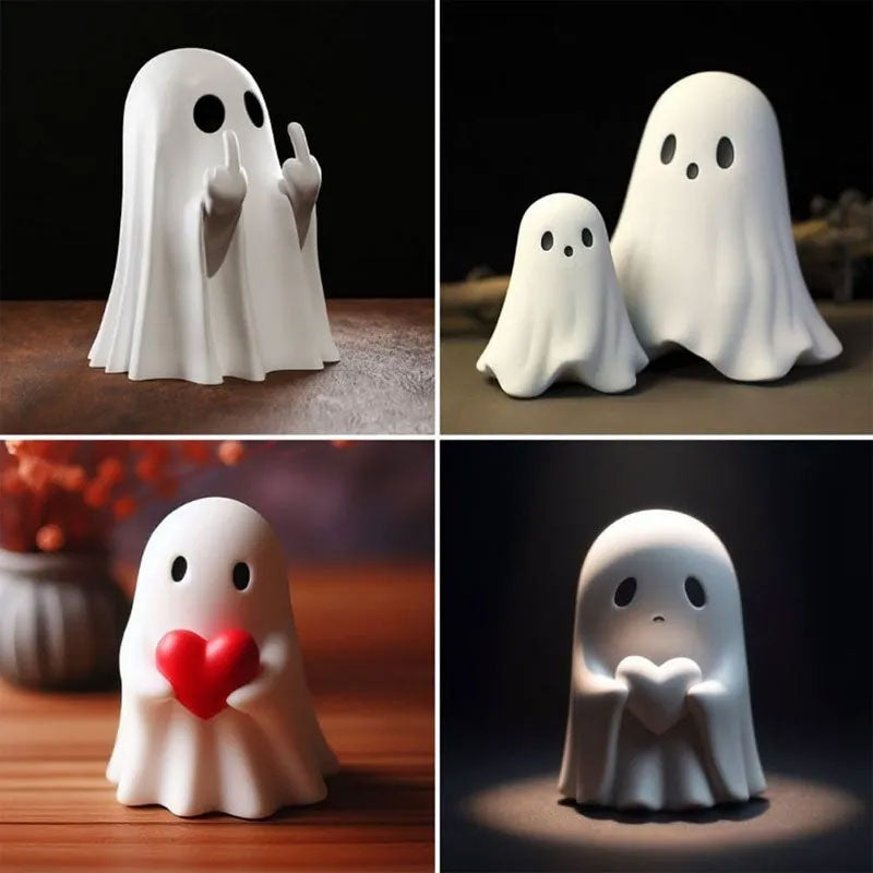 👻 Suloiset Kummituspatsaat – Lisää Hurmaa Kotiisi Ympäri Vuoden! 🎃✨