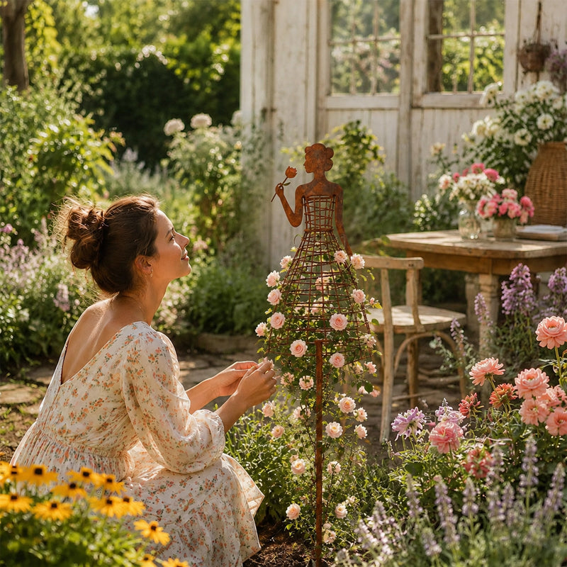 Elegante Jurk Plantensteun – Transformeer Je Tuin In Een Romantisch Paradijs 🌹