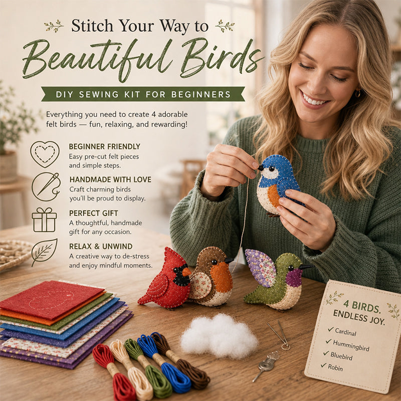 Kopje thee, telefoon weg: Creëer jouw eigen schattige knuffelmaatjes 🐾 – helemaal zonder gedoe! 🧶🐦