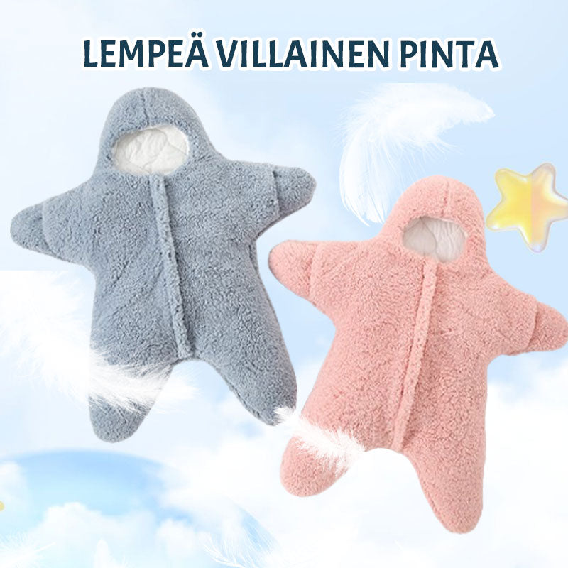 👶❄️ Turvallinen ja vapaa liike: Vauvan talviunipussi – Lämmin kapalo vastasyntyneelle 🍼💖