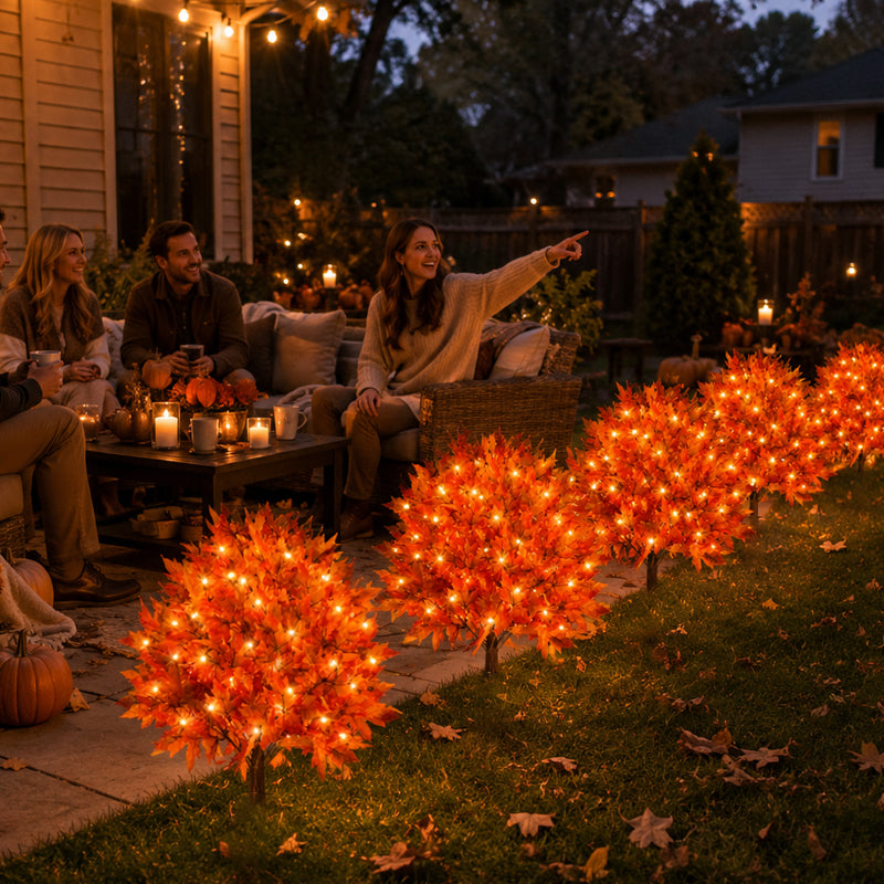 Maak van Jouw Huis een Warm Herfstparadijs 🍂✨ | Luxe LED-Esdoornboom