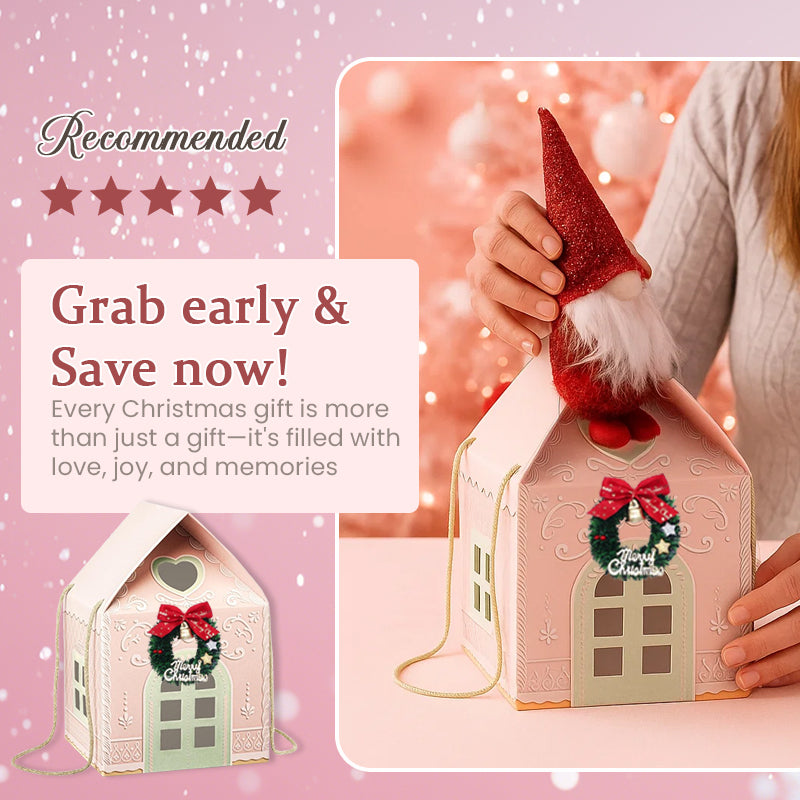 🎄 Het Betoverende Kersthuisje | Luxe Cadeaudoos & Herbruikbare Kerstdecoratie (33% KORTING)