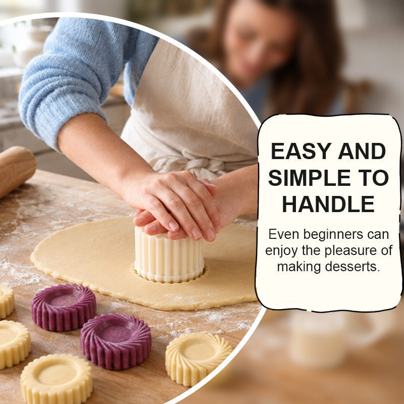 🍪 2-in-1 Dubbelzijdige Gebak & Koekjes Vorm — Maak van Elke Creatie een Bakkersmeesterwerk! 🥐✨