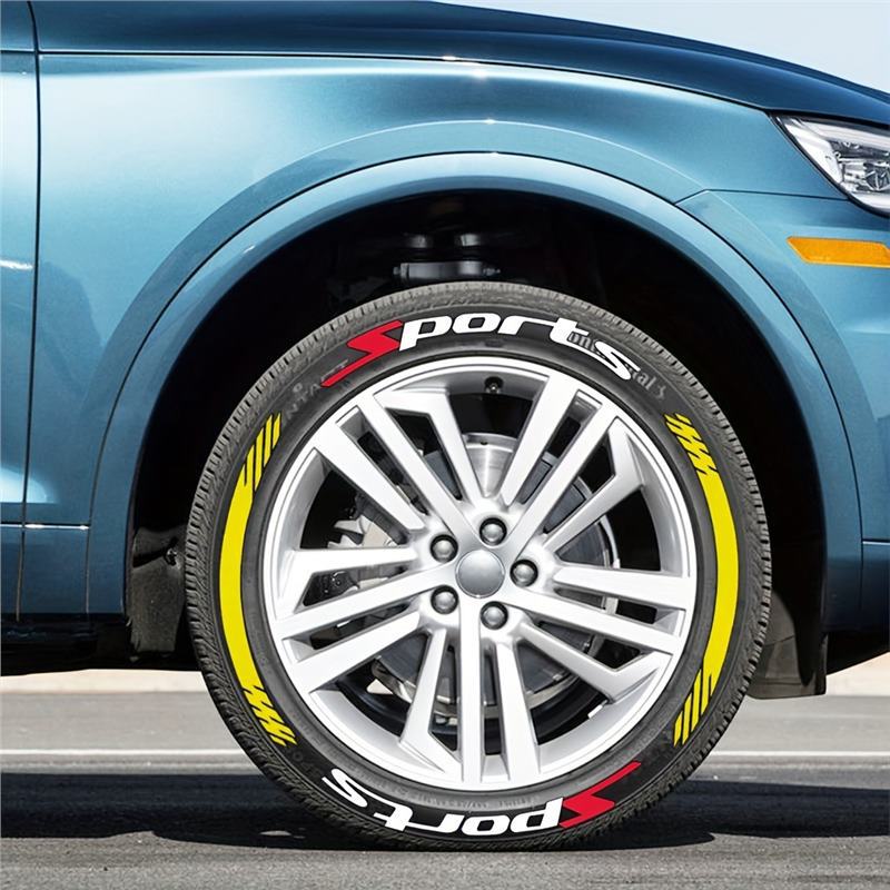 🏎️ 3D Premium Bandenstickers (4er-Set) — Geef je banden direct de ultieme racelook! 🔥