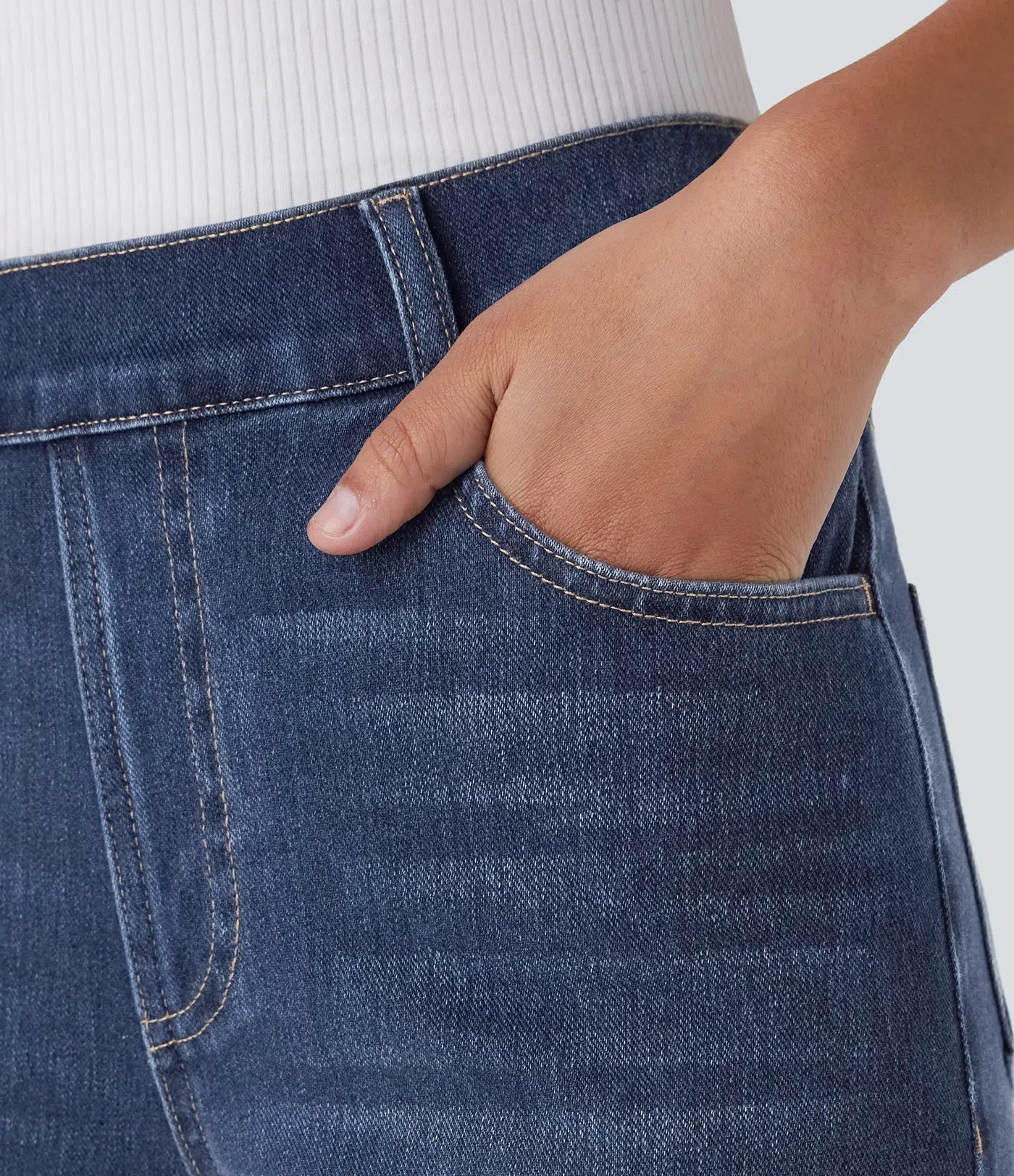 Lotte | Elastiset ja mukavat korkeavyötäröiset housut.