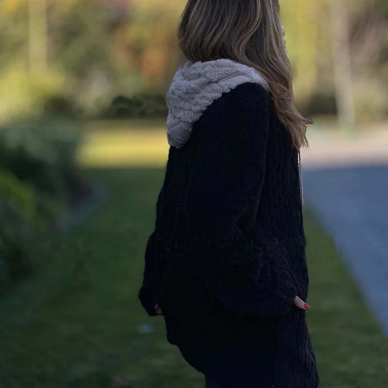🧥 Syksyn ja talven lämmin fleece-takki - Pehmeä rento huppari arkeen ja ulkoiluun 🧤