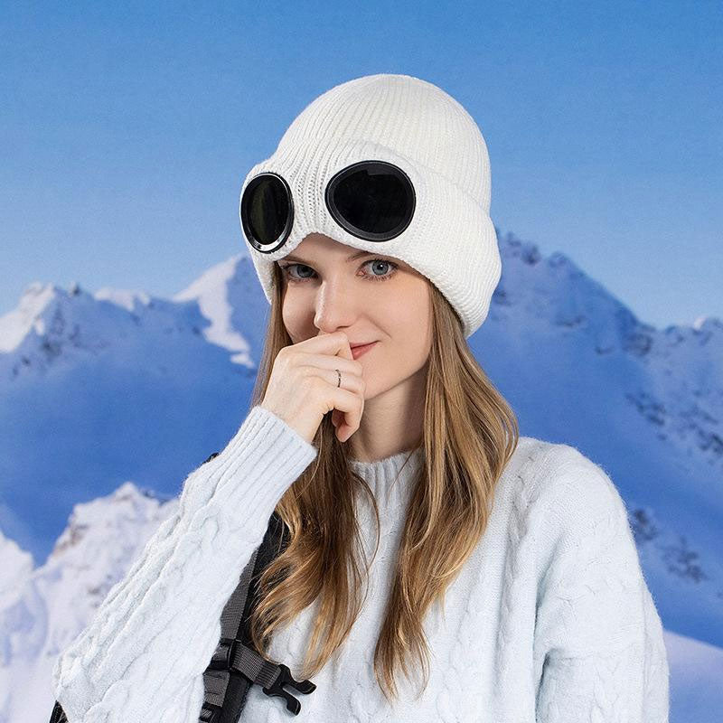 ✨ Silmälasipipo Hiihtoon & Ulkoiluun - Lämpimästi ja Tyylikkäästi! ✨🧢
