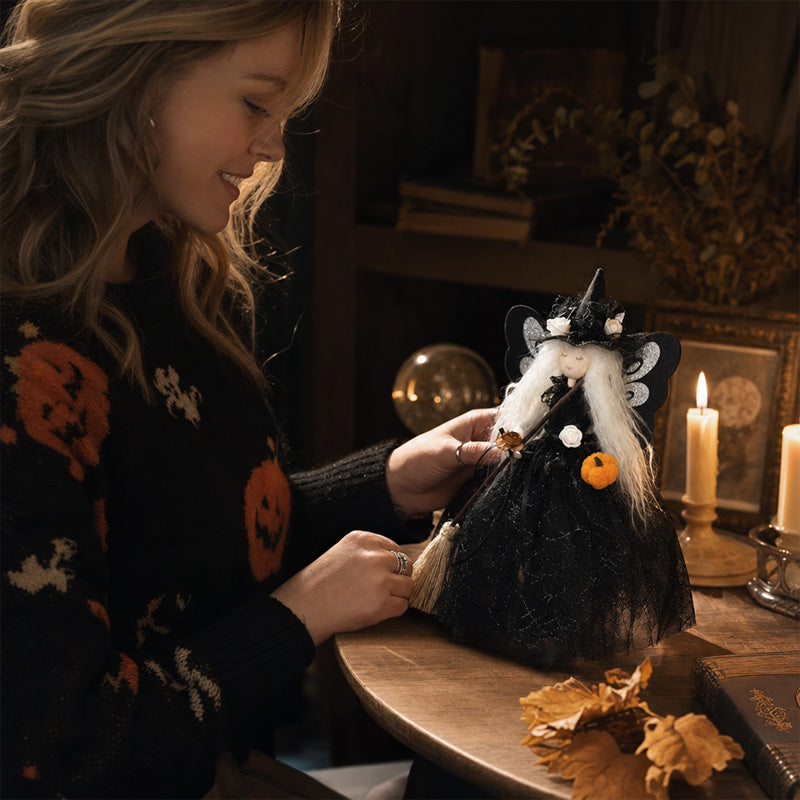 Onweerstaanbaar Schattig: Betoverende Heksenpop Decoratie Voor Een Magisch Huis 🧙‍♀️