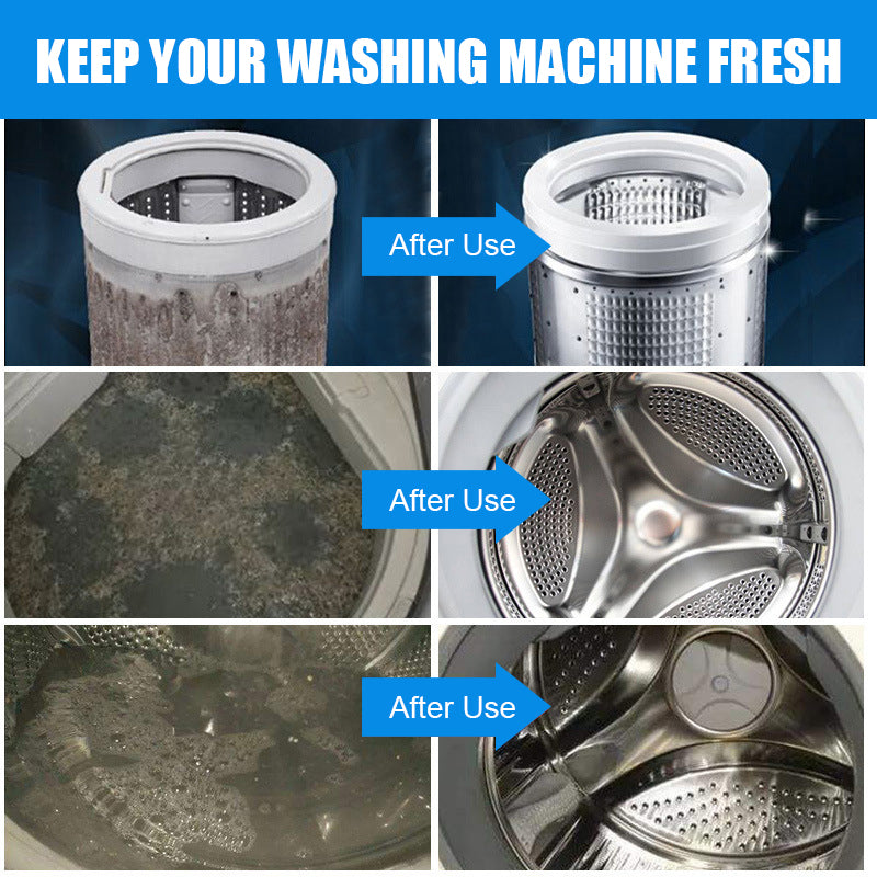 Weg met muffe was! 🧼 Dieptereinigende bruistabletten voor een kalkvrije en frisse wasmachine