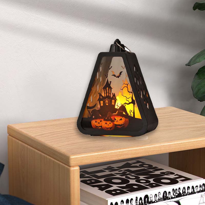 🧙‍♀️🎃 Halloween-koristeet - kannettava kurpitsalyhtyriipus 🎃🏰 Avaa ovi, tulen sisään! Anna ne karkit tänne! 👻👻