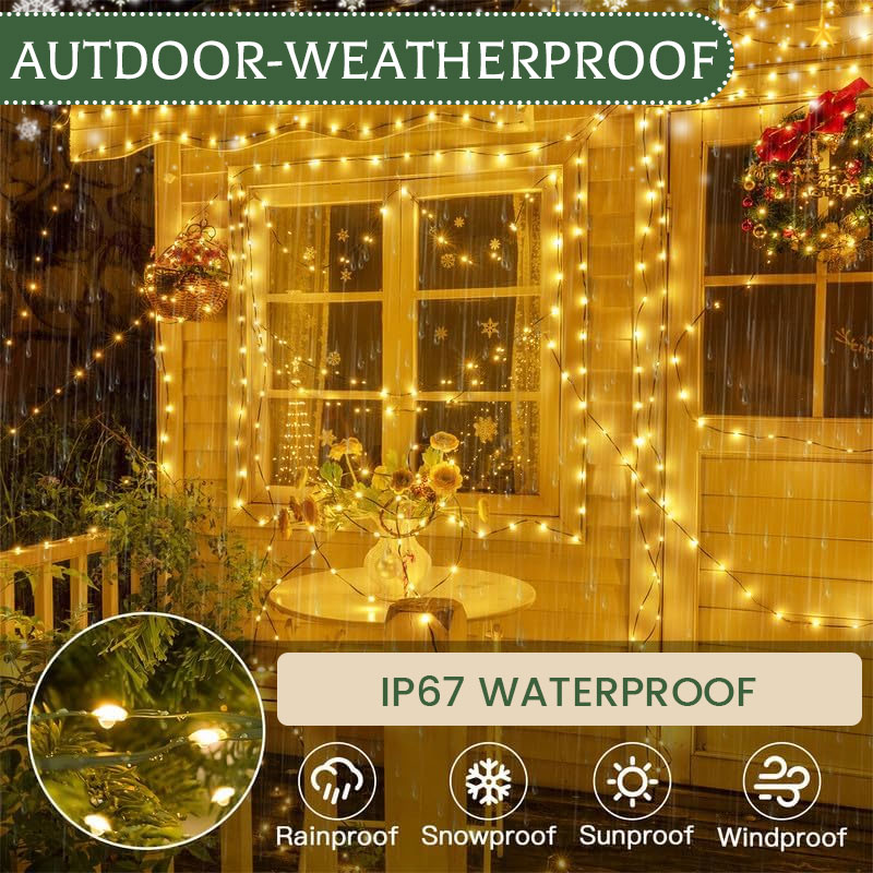 USB LED Kerst Sfeerverlichting – Breng Betoverende Kerstmagie & Warmte In Huis! ✨🎄
