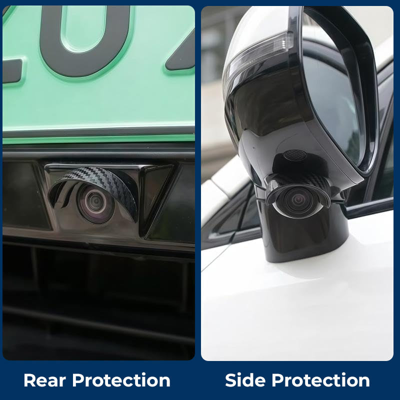 🌧️ 100% Helder Zicht Bij Regen: Universal Auto Achteruitrijcamera Regenkap – Carbon Look | Onmisbare Veiligheids-Upgrade Voor Elke Auto 🚗