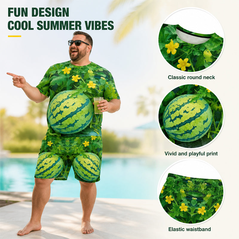 🍉 Vrolijke Watermeloen Set™ | De Ultieme Zomer Outfit Die Iedereen Laat Lachen!