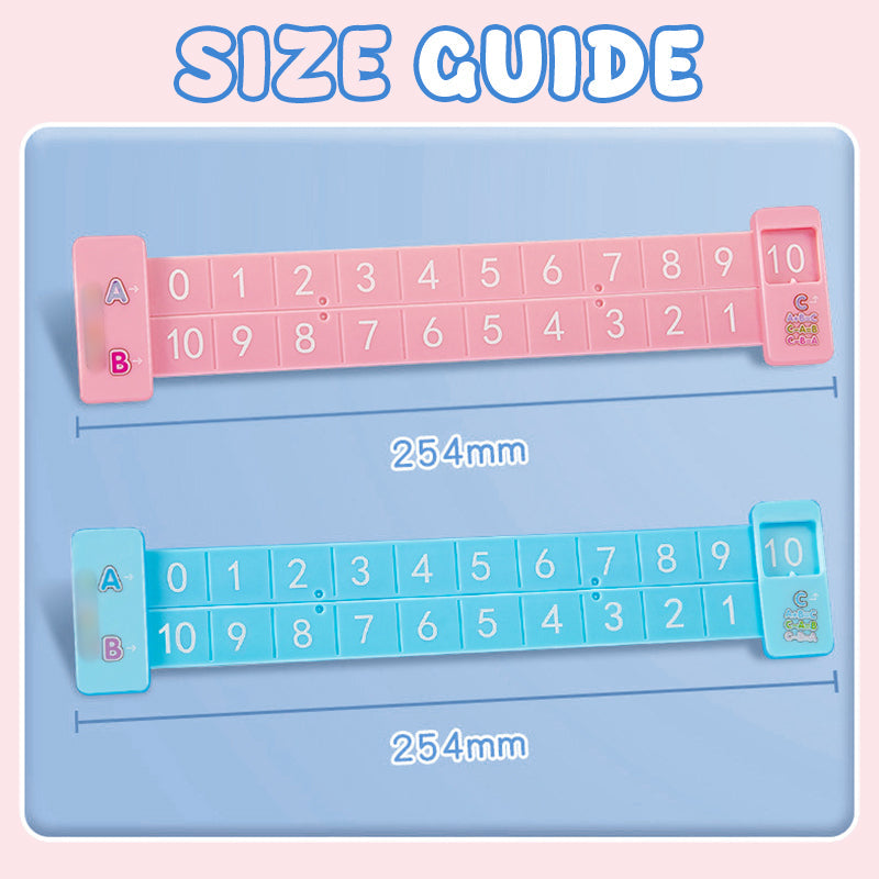 ✨ Kids’ Math Decomposition Ruler – Make Learning Addition & Subtraction FUN!