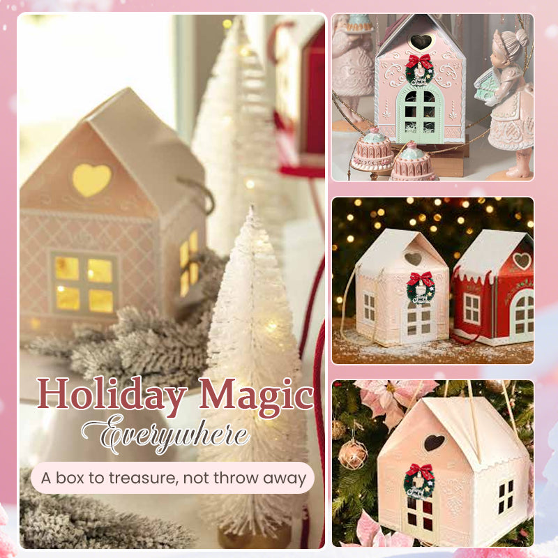 🎄 Het Betoverende Kersthuisje | Luxe Cadeaudoos & Herbruikbare Kerstdecoratie (33% KORTING)