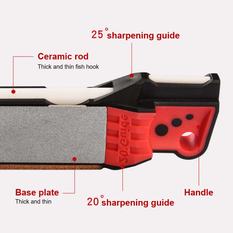 🔪 Outdoor Multi-Function Knife Sharpener Stone