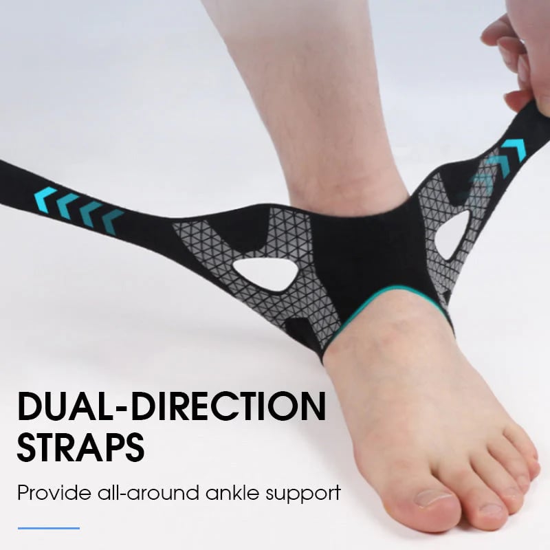 🏆 Krijg je stabiliteit terug – Professionele elastische enkelbandage voor pijnvrij bewegen