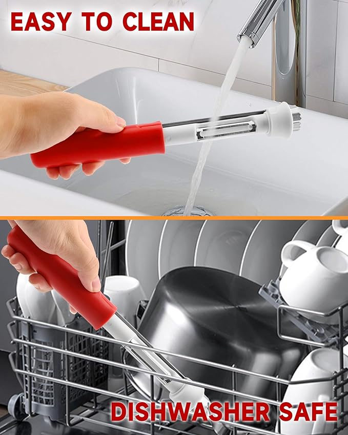 Nooit Meer Geknoei! 🍎✨ De Ultieme 2-in-1 RVS Appelboor