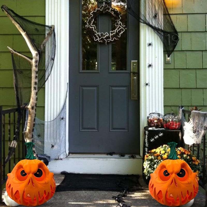 🎃👻 Kammottavan hohtavat kurpitsalyhdyt opastavat sinut karkkien yltäkylläisyyden maahan 🎁🍬