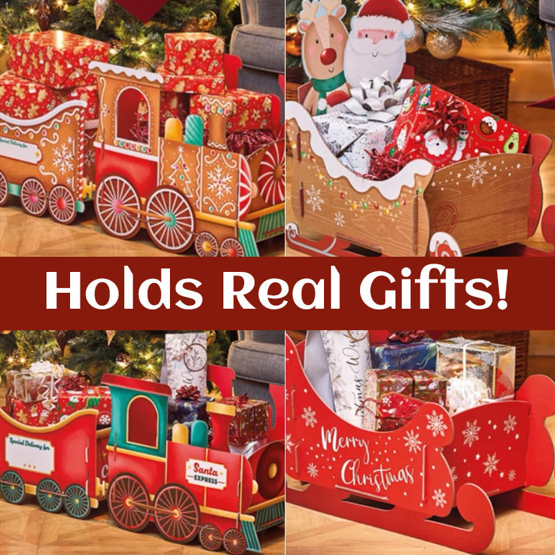 🎁 Joulupukin lahjajuna — toimita joulun iloa tyylikkäästi! 🚂🎄
