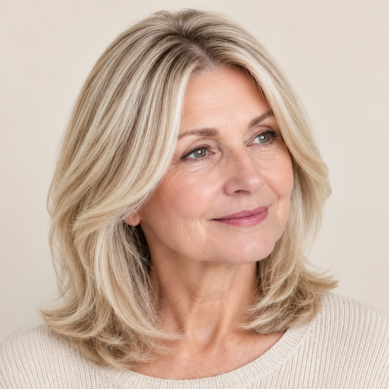 Natuurlijk Haar Topper – Direct Meer Volume & Onzichtbare Scheidingsdekking! ✨💖