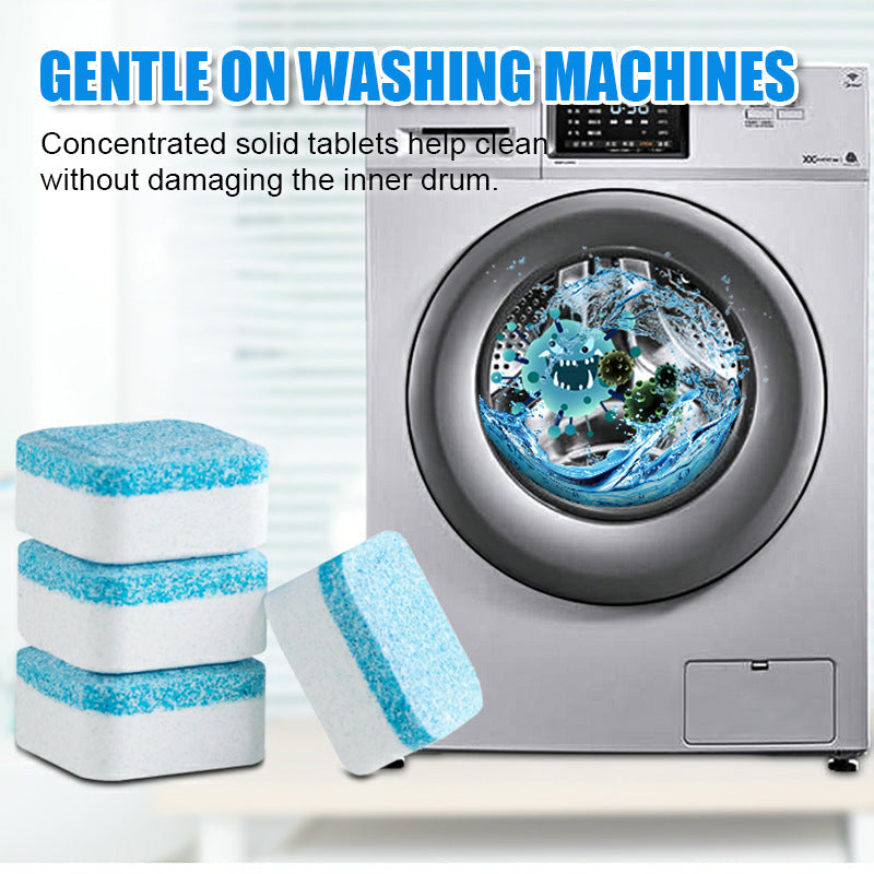 Weg met muffe was! 🧼 Dieptereinigende bruistabletten voor een kalkvrije en frisse wasmachine