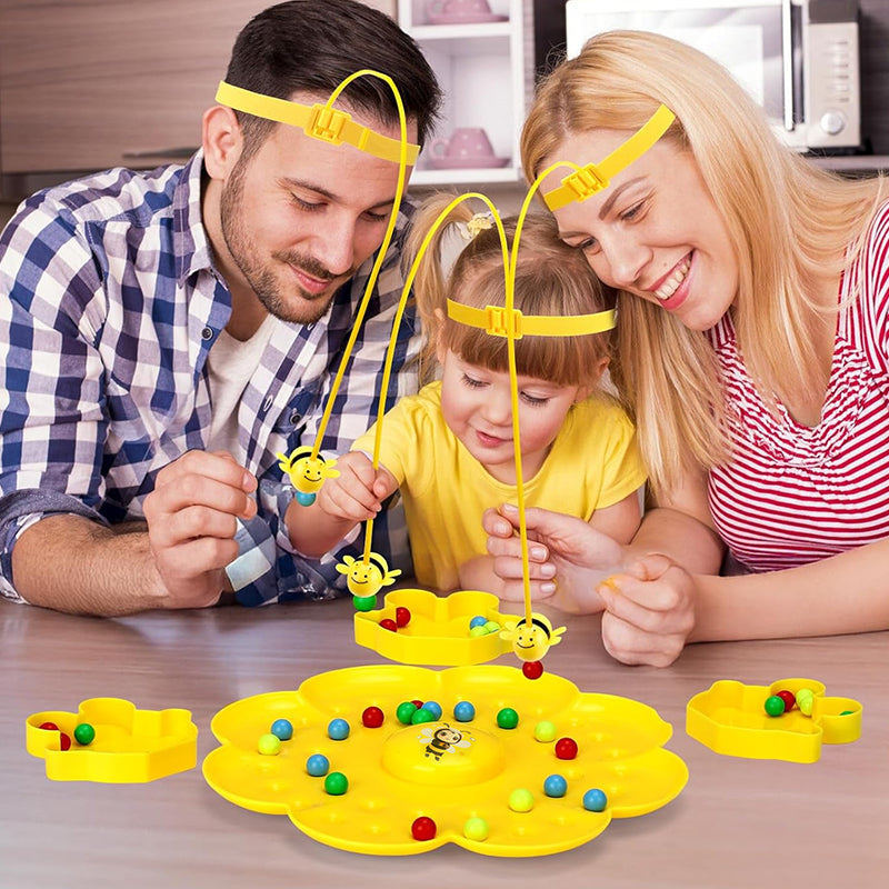 🐝 Pieni Mehiläinen - Magneettinen Helmien Keräilylelu Perheille