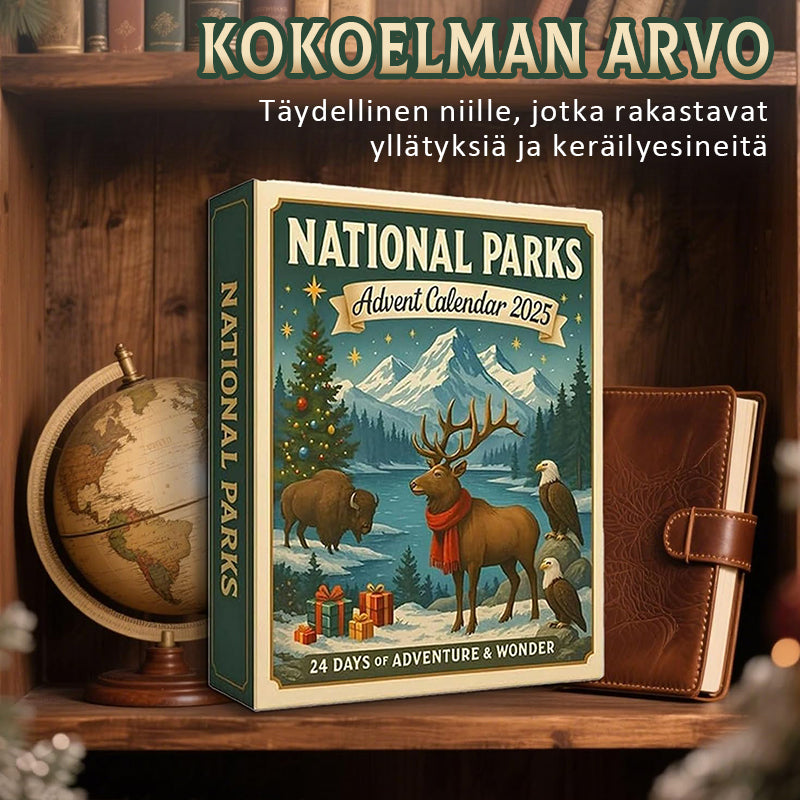 🌲 Kansallispuiston Joulukalenterin Sokea Laatikko 🎁 Jokainen päivä tuo uuden yllätyksen!