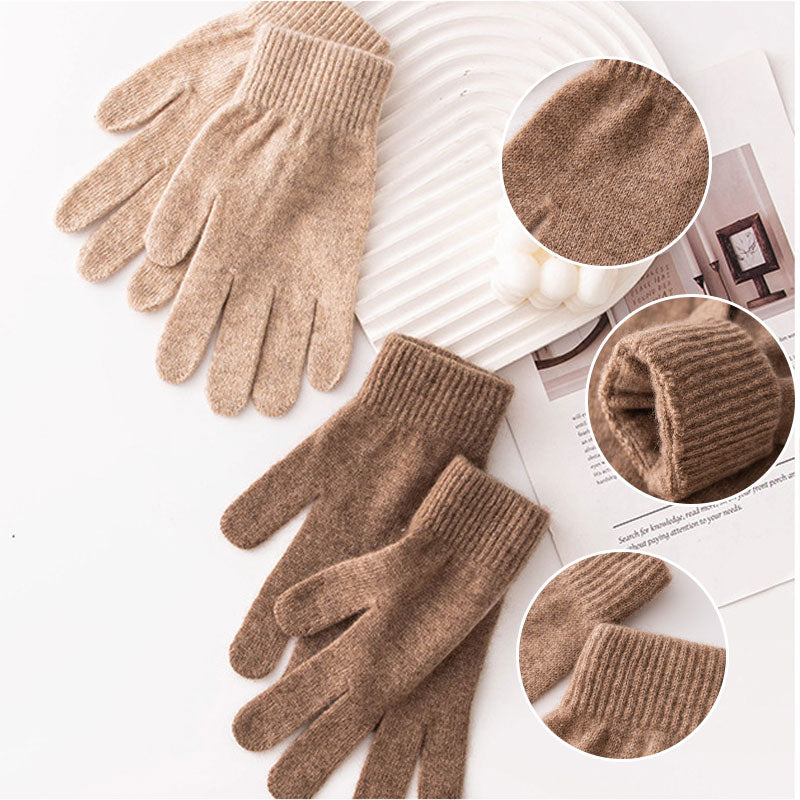 🌟 100% Lopullinen Lammasvilla – Paksut Kosketusnäyttökäsineet 🧤