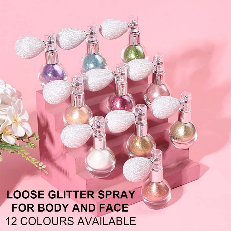 ✨ Glitter Spray – Pitkäkestoinen ja hikoilunkestävä
