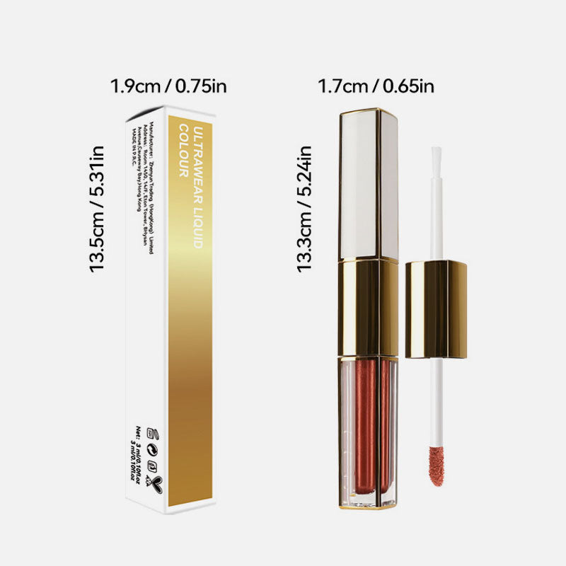 💄 Vetinen kaksipäinen huulikiilto 💋