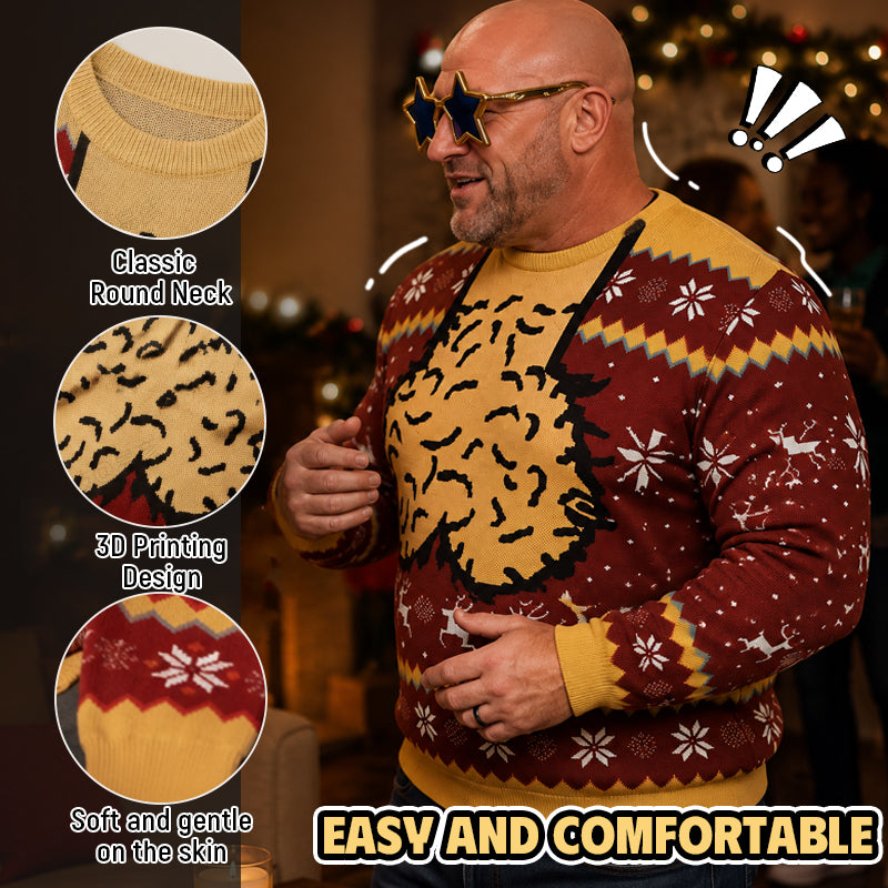 😂 Foute 3D Kersttrui — Word het Middelpunt van Elke Kerstborrel! 🎄