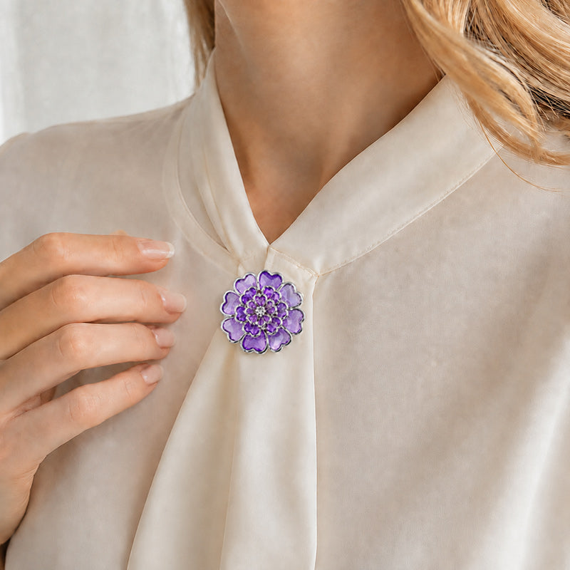🌸 Clip knopafdekkers met parels en bloemen