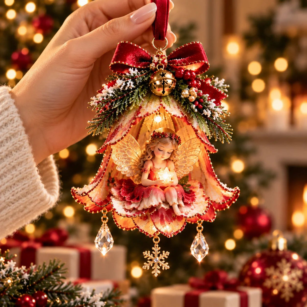 🔮 Magische Fairy Bell Kersthanger | Breng Direct Sprookjesachtige Sfeer in Je Boom! 🧚