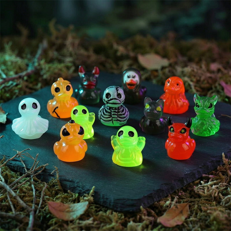 🐤 Maak Halloween Onvergetelijk 🎃 Mini Griezeleendjes voor de Leukste Zoektocht!
