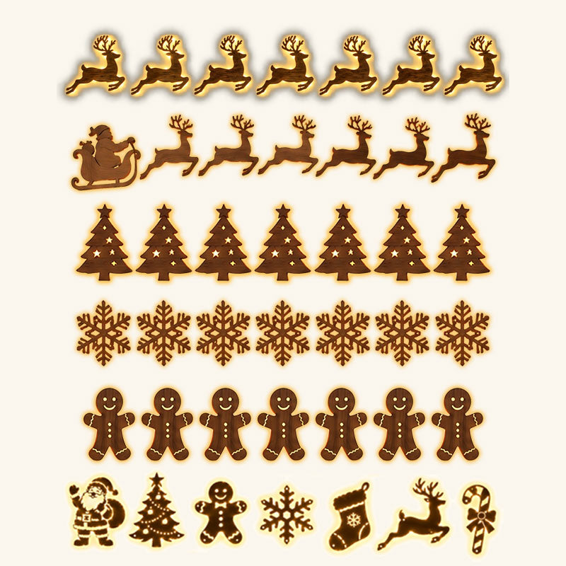 🦌 Breng Direct Kerstmagie in Huis ✨ Sfeervolle LED Rendier Wanddecoratie