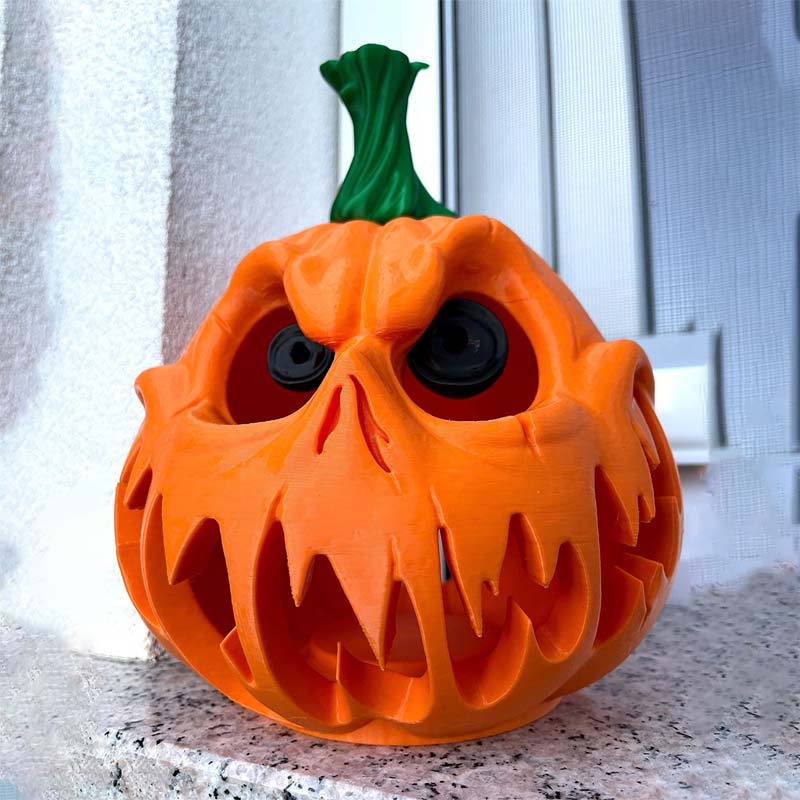 🎃👻 Kammottavan hohtavat kurpitsalyhdyt opastavat sinut karkkien yltäkylläisyyden maahan 🎁🍬