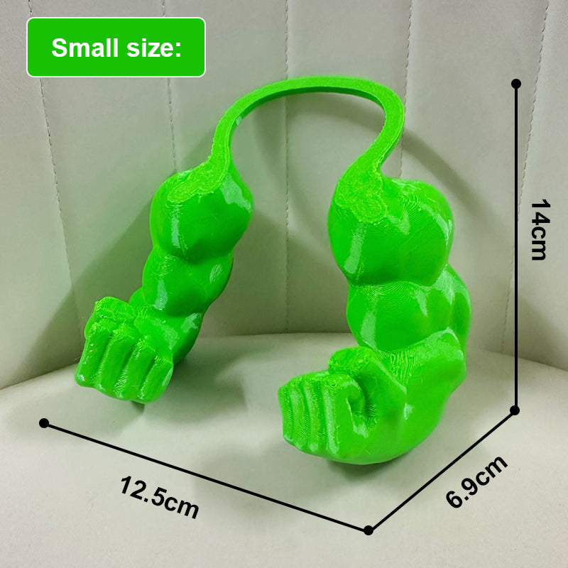 🐱 Laat Je Kat Flexen! 💪 Hilarische 3D "Hulk-Armen" voor Katten