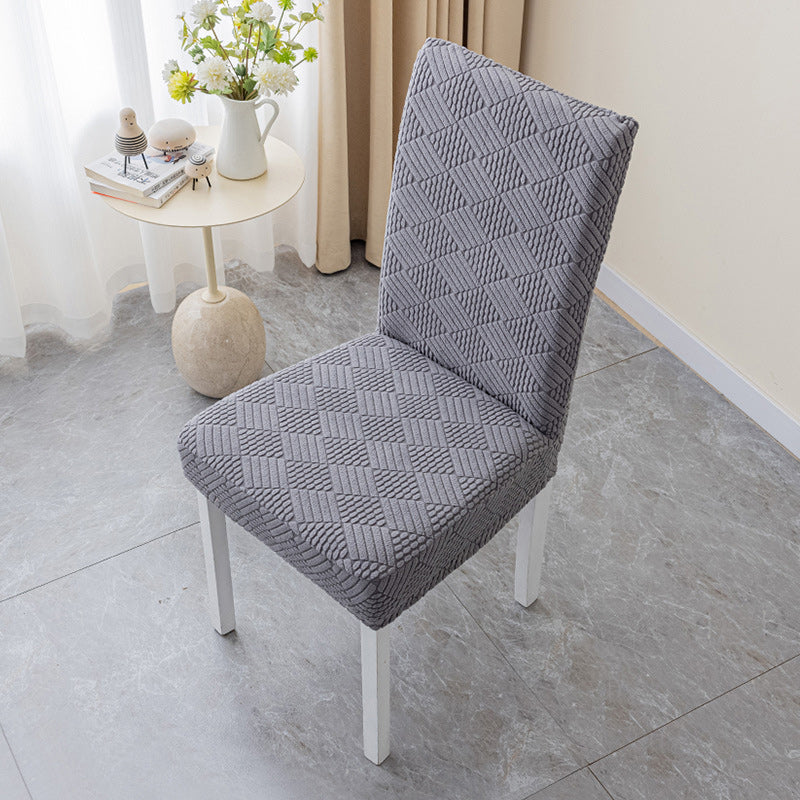🪑 Geometrische Jacquard Stoelhoes – Geef je Eetkamer een Luxe & Frisse Upgrade! ✨