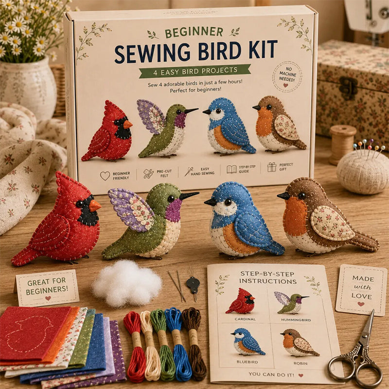 Kopje thee, telefoon weg: Creëer jouw eigen schattige knuffelmaatjes 🐾 – helemaal zonder gedoe! 🧶🐦